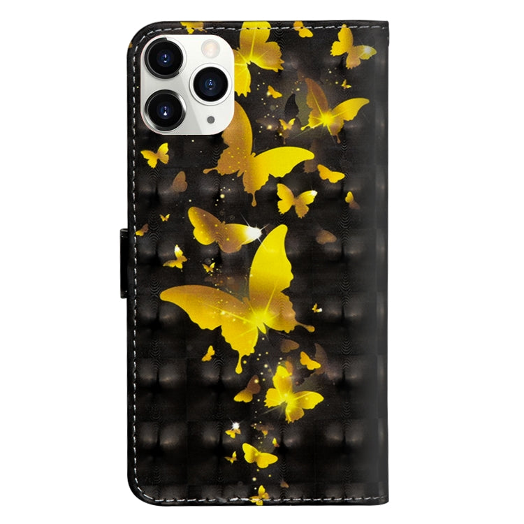 3D Painting Pattern Horizontal Flip TPU + PU Leather Case with Holder & Card Slots & Wallet