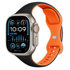For Apple Watch Ultra 2 49mm / Black Orange