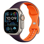 For Apple Watch Ultra 2 49mm / Dark Purple Orange