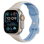 For Apple Watch Ultra 49mm / White Fog Blue