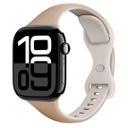 For Apple Watch Series 10 42mm / Milk Tea Rock White