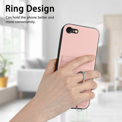R20 Crossbody Rope Ring Card Holder Phone Case, For iPhone SE 2022 / SE 2020 / 8, For iPhone 13 Pro Max, For iPhone 13 Pro, For iPhone 13