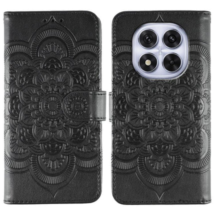Sun Mandala Embossing Pattern Phone Leather Case, For Redmi A5 4G 171.7mm / Poco C71 4G, For Redmi Note 14 4G 164.84mm, For Redmi Note 14 Pro 4G / 5G / Note 14 Pro+