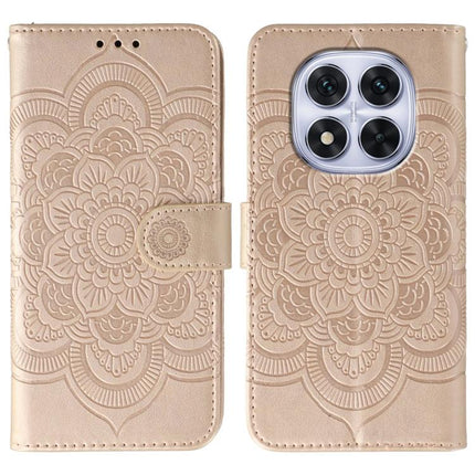 Sun Mandala Embossing Pattern Phone Leather Case, For Redmi A5 4G 171.7mm / Poco C71 4G, For Redmi Note 14 4G 164.84mm, For Redmi Note 14 Pro 4G / 5G / Note 14 Pro+