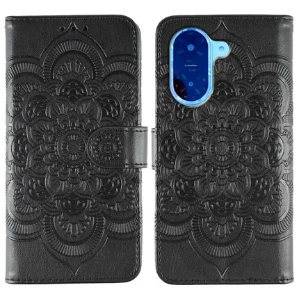 Sun Mandala Embossing Pattern Phone Leather Case, For Redmi 15C 5G / 4G Global 171mm, For Redmi Turbo 4 Pro 5G / Poco F7, For Redmi A5 4G 173.3mm