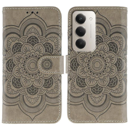 Sun Mandala Embossing Pattern Phone Leather Case, For Redmi 15C 5G / 4G EU 173mm, For Redmi 15 5G Global / 15 4G SEA, For Redmi 15 5G / 4G EU 171mm