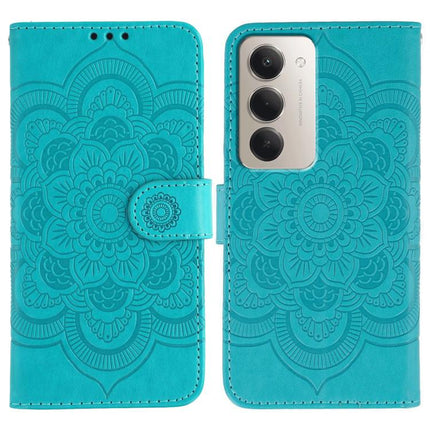 Sun Mandala Embossing Pattern Phone Leather Case, For Redmi 15C 5G / 4G EU 173mm, For Redmi 15 5G Global / 15 4G SEA, For Redmi 15 5G / 4G EU 171mm