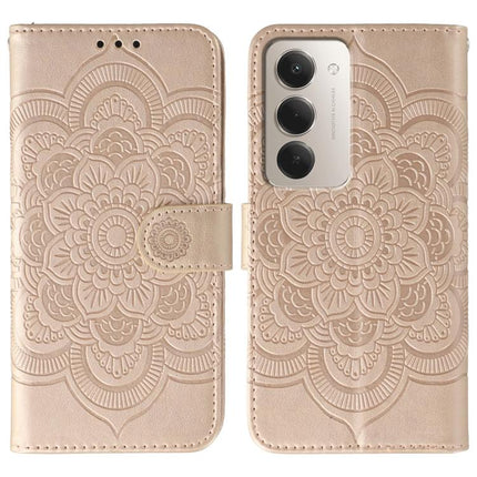 Sun Mandala Embossing Pattern Phone Leather Case, For Redmi 15C 5G / 4G EU 173mm, For Redmi 15 5G Global / 15 4G SEA, For Redmi 15 5G / 4G EU 171mm