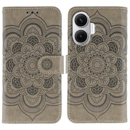 Sun Mandala Embossing Pattern Phone Leather Case, For Redmi 15C 5G / 4G Global 171mm, For Redmi Turbo 4 Pro 5G / Poco F7, For Redmi A5 4G 173.3mm