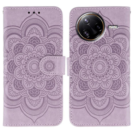 Sun Mandala Embossing Pattern Phone Leather Case, For Xiaomi 15T 5G, For Xiaomi Poco F7 Ultra / Redmi K80 Pro, For Xiaomi Poco F7 Pro / Redmi K80