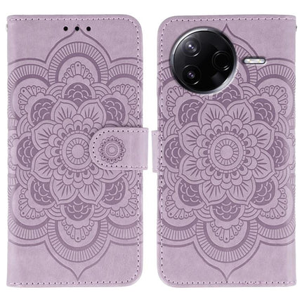 Sun Mandala Embossing Pattern Phone Leather Case, For Xiaomi 15T 5G, For Xiaomi Poco F7 Ultra / Redmi K80 Pro, For Xiaomi Poco F7 Pro / Redmi K80