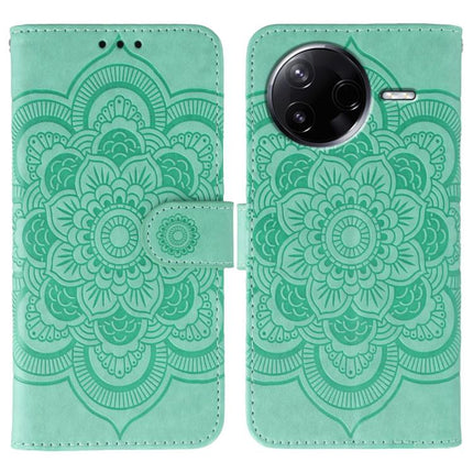 Sun Mandala Embossing Pattern Phone Leather Case, For Xiaomi 15T 5G, For Xiaomi Poco F7 Ultra / Redmi K80 Pro, For Xiaomi Poco F7 Pro / Redmi K80