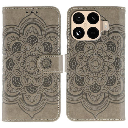 Sun Mandala Embossing Pattern Phone Leather Case, For Xiaomi 17 Pro, For Xiaomi 17, For Xiaomi 15T Pro 5G