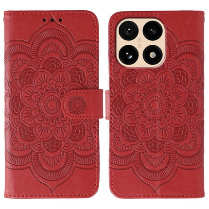 Sun Mandala Embossing Pattern Phone Leather Case, For Xiaomi 15T 5G, For Xiaomi Poco F7 Ultra / Redmi K80 Pro, For Xiaomi Poco F7 Pro / Redmi K80