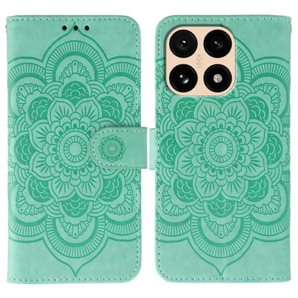 Sun Mandala Embossing Pattern Phone Leather Case, For Xiaomi 15T 5G, For Xiaomi Poco F7 Ultra / Redmi K80 Pro, For Xiaomi Poco F7 Pro / Redmi K80