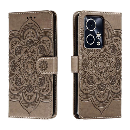 Sun Mandala Embossing Pattern Phone Leather Case, For Honor X9b / X50 / Magic6 Lite / X50 GT, For Honor X8B, For Honor 90 GT
