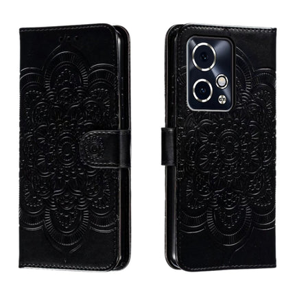 Sun Mandala Embossing Pattern Phone Leather Case, For Honor X9b / X50 / Magic6 Lite / X50 GT, For Honor X8B, For Honor 90 GT