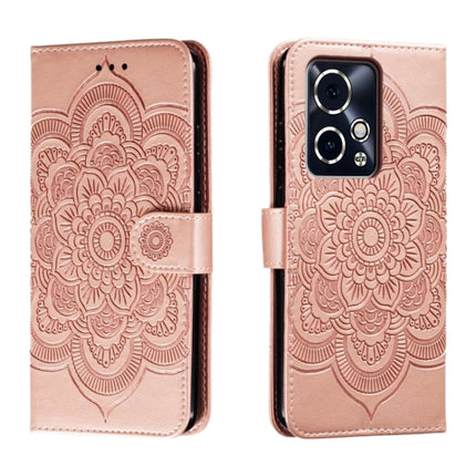 Sun Mandala Embossing Pattern Phone Leather Case, For Honor X9b / X50 / Magic6 Lite / X50 GT, For Honor X8B, For Honor 90 GT