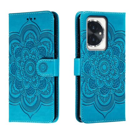 Sun Mandala Embossing Pattern Phone Leather Case, For Honor 100 Pro, For Honor 100, For Honor X50i+