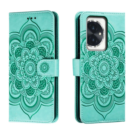 Sun Mandala Embossing Pattern Phone Leather Case, For Honor 100 Pro, For Honor 100, For Honor X50i+