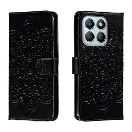 Sun Mandala Embossing Pattern Phone Leather Case, For Honor X9b / X50 / Magic6 Lite / X50 GT, For Honor X8B, For Honor 90 GT