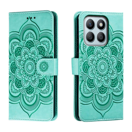 Sun Mandala Embossing Pattern Phone Leather Case, For Honor X9b / X50 / Magic6 Lite / X50 GT, For Honor X8B, For Honor 90 GT