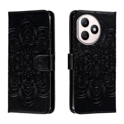 Sun Mandala Embossing Pattern Phone Leather Case, For Honor 100 Pro, For Honor 100, For Honor X50i+