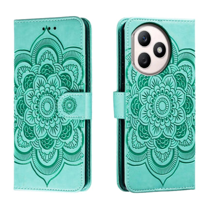 Sun Mandala Embossing Pattern Phone Leather Case, For Honor 100 Pro, For Honor 100, For Honor X50i+