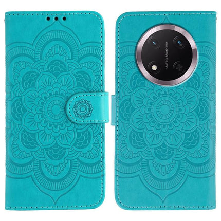 Sun Mandala Embossing Pattern Phone Leather Case, For Honor 400 Lite Global, For Honor 400 Global 156.5mm, For Honor Magic7 Lite