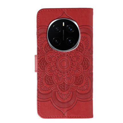 Sun Mandala Embossing Pattern Phone Leather Case, For Honor Magic7 Pro, For Honor Play 60 Plus / 200 Smart / X7C, For Honor 200 Lite Global
