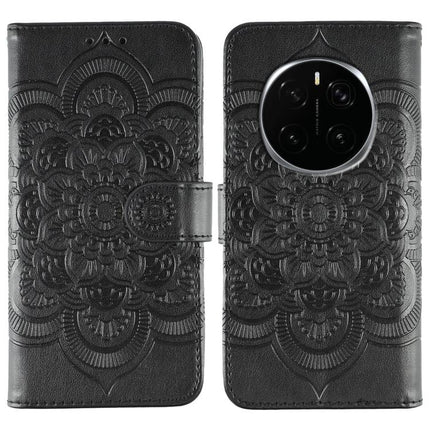 Sun Mandala Embossing Pattern Phone Leather Case, For Honor Magic7 Pro, For Honor Play 60 Plus / 200 Smart / X7C, For Honor 200 Lite Global