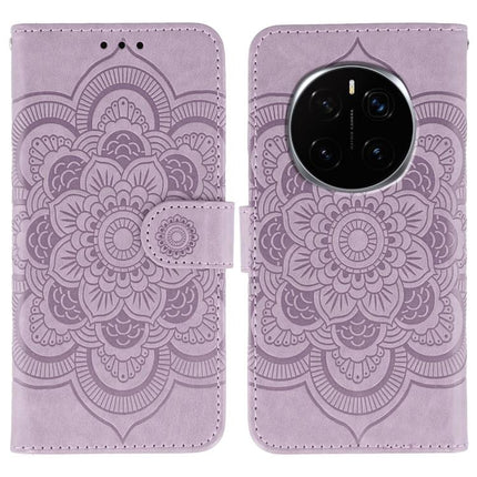 Sun Mandala Embossing Pattern Phone Leather Case, For Honor Magic7 Pro, For Honor Play 60 Plus / 200 Smart / X7C, For Honor 200 Lite Global