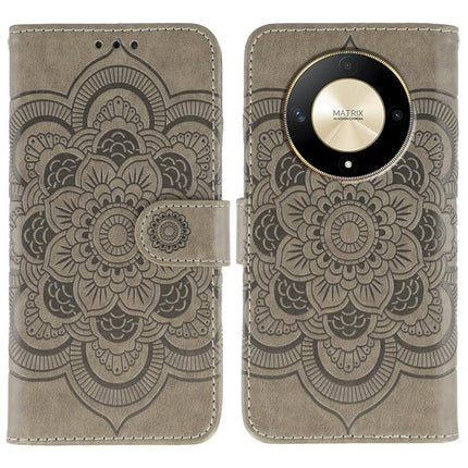 Sun Mandala Embossing Pattern Phone Leather Case, For Honor X9b / X50 / Magic6 Lite / X50 GT, For Honor X8B, For Honor 90 GT