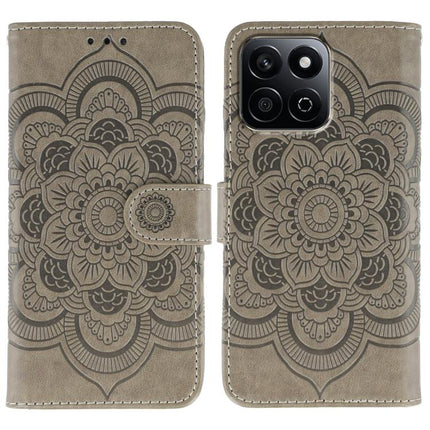 Sun Mandala Embossing Pattern Phone Leather Case, For Honor Magic7 Pro, For Honor Play 60 Plus / 200 Smart / X7C, For Honor 200 Lite Global