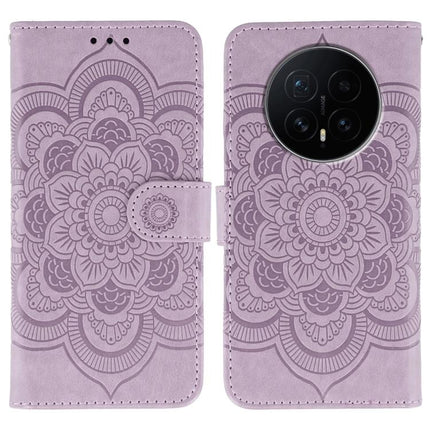 Sun Mandala Embossing Pattern Phone Leather Case, For Honor Magic8 Pro, For Honor Magic8, For Honor X7d 5G