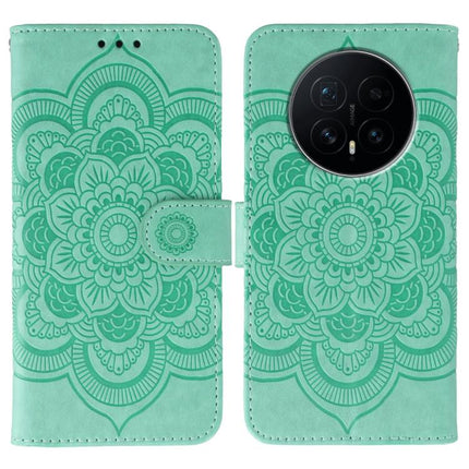 Sun Mandala Embossing Pattern Phone Leather Case, For Honor Magic8 Pro, For Honor Magic8, For Honor X7d 5G