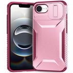 For iPhone 17e / 16e / Pink + Rose Red