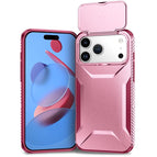 For iPhone 18 Pro / 18 Pro / Pink + Rose Red
