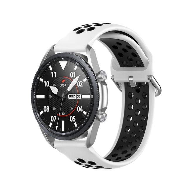 Silicone Sports Solid Color Strap, Size: Free Size 22mm, For Galaxy Watch 3 45mm