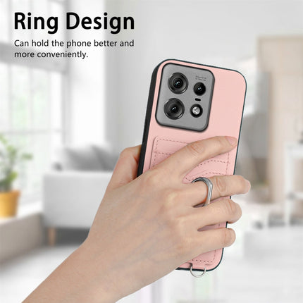 R20 Crossbody Rope Ring Card Holder Phone Case, For Motorola Edge 50 Pro EU Edition, For Motorola Moto G 5G 2024, For Motorola Moto G Play 2024 5G, For Motorola Moto G Stylus 5G 2024