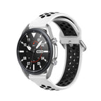 For Galaxy Watch 3 45mm / White Black