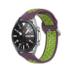 For Galaxy Watch 3 45mm / Purple Lime