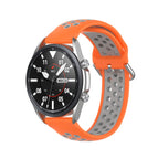 For Galaxy Watch 3 45mm / Orange Gray