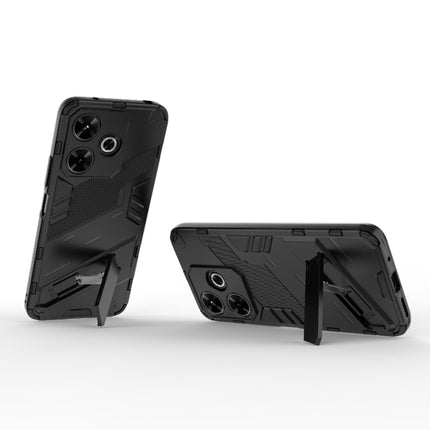 Punk Armor 2 in 1 PC + TPU Phone Case with Holder, For Xiaomi Redmi 13 4G