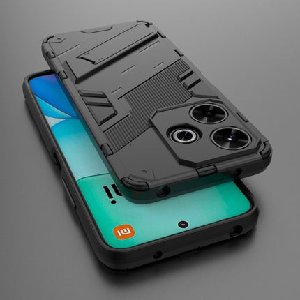Punk Armor 2 in 1 PC + TPU Phone Case with Holder, For Xiaomi Redmi 13 4G