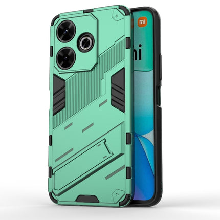 Punk Armor 2 in 1 PC + TPU Phone Case with Holder, For Xiaomi Redmi 13 4G