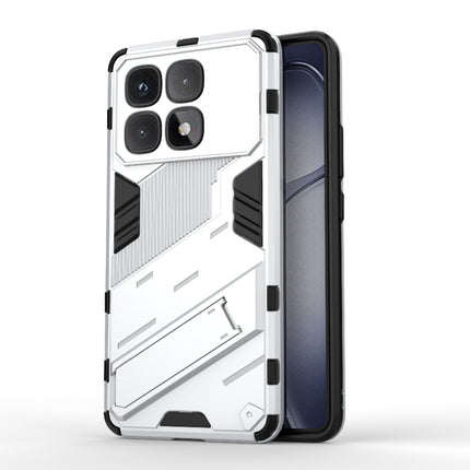 Punk Armor 2 in 1 PC + TPU Phone Case with Holder, For Redmi Note 14 5G, For Redmi 14C 4G Global, For Redmi K70 Ultra Global