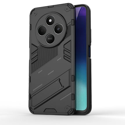 Punk Armor 2 in 1 PC + TPU Phone Case with Holder, For Redmi Note 14 5G, For Redmi 14C 4G Global, For Redmi K70 Ultra Global