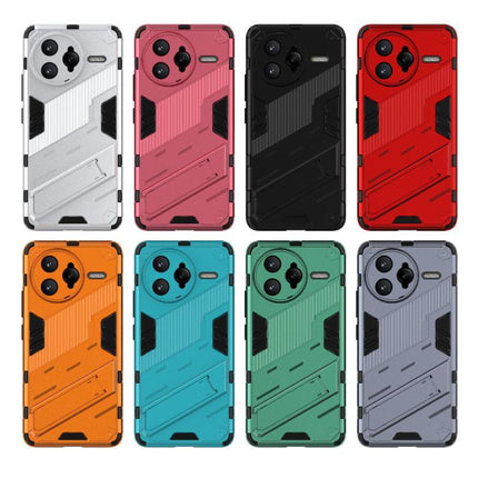 Punk Armor 2 in 1 PC + TPU Phone Case with Holder, For Redmi K80 Pro / Poco F7 Ultra, For Redmi K80 / Poco F7 Pro, For Redmi Turbo 4 Pro