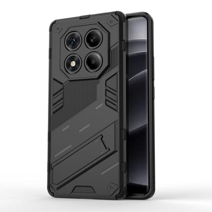 Punk Armor 2 in 1 PC + TPU Phone Case with Holder, For Redmi Note Turbo 4, For Redmi Note 14 Pro 4G, For Redmi Note 14 4G 163.25mm
